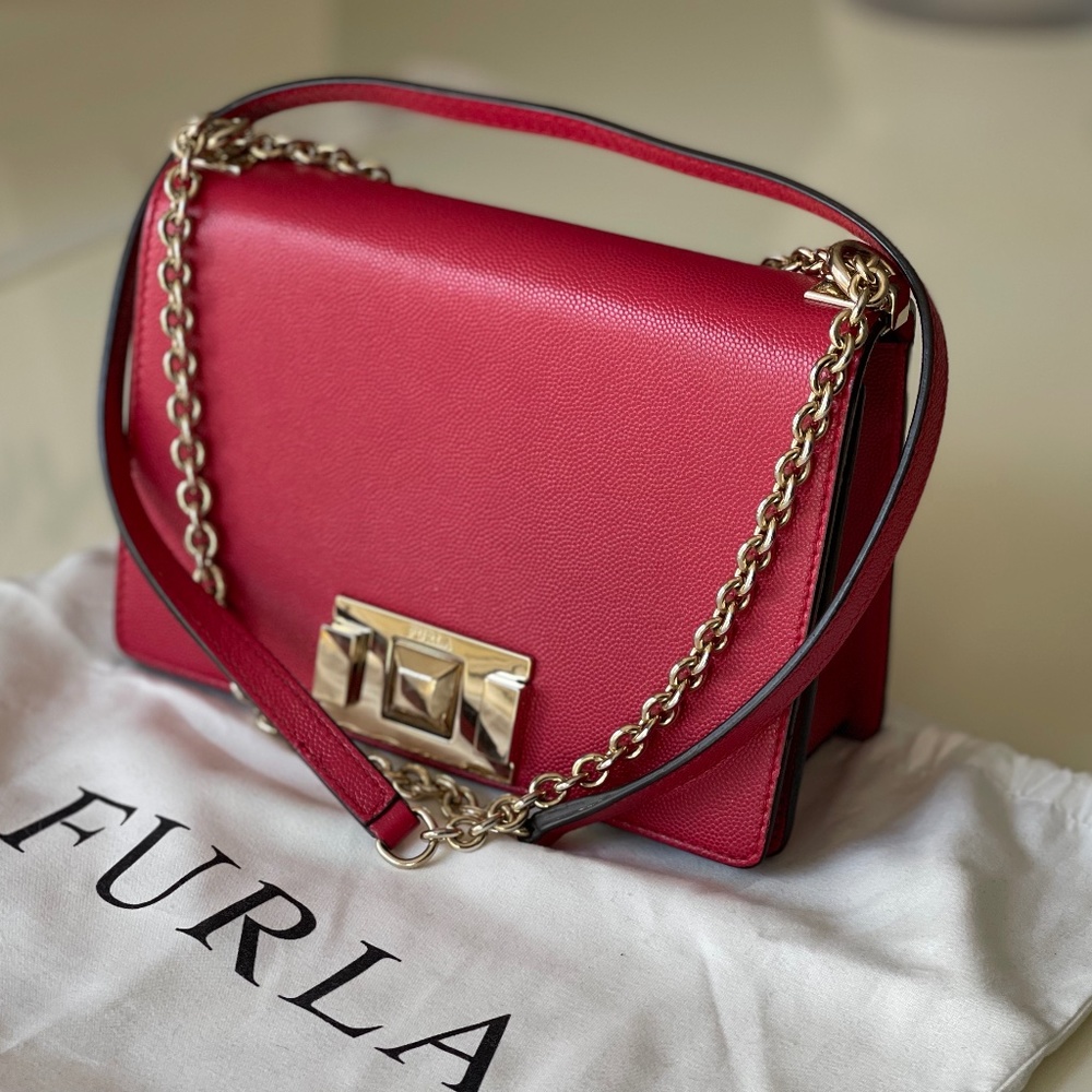 FURLA MIMI' Mini Crossbody Ciliegia D